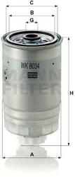 Mann-filter filtru combustibil MANN-FILTER WK 8034 (WK 8034) - automobilus