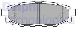 DELPHI set placute frana, frana disc DELPHI LP1999 (LP1999)