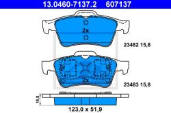 ATE set placute frana, frana disc ATE 13.0460-7137.2 (13.0460-7137.2)