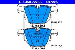 ATE set placute frana, frana disc ATE 13.0460-7225.2 (13.0460-7225.2)