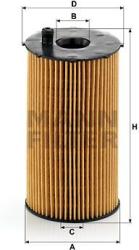 Mann-filter Filtru ulei MANN-FILTER HU 934/1 x (HU 934/1 x) - automobilus