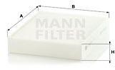 Mann-filter Filtru, aer habitaclu MANN-FILTER CU 25 001 (CU 25 001)