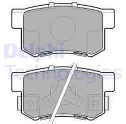 DELPHI set placute frana, frana disc DELPHI LP1972 (LP1972)