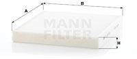Mann-filter Filtru, aer habitaclu MANN-FILTER CU 26 009 (CU 26 009)
