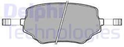 DELPHI set placute frana, frana disc DELPHI LP1015 (LP1015)