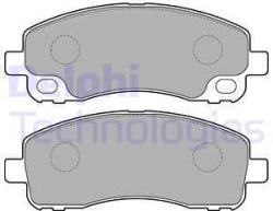 DELPHI set placute frana, frana disc DELPHI LP2204 (LP2204)