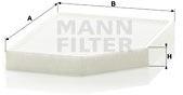 Mann-filter Filtru, aer habitaclu MANN-FILTER CU 2450 (CU 2450)