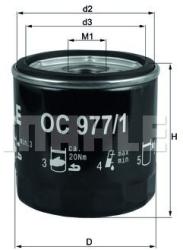 MAHLE Filtru ulei MAHLE OC 977/1 (OC 977/1) - automobilus