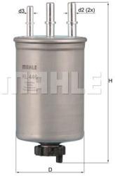 MAHLE filtru combustibil MAHLE KL 446 - automobilus