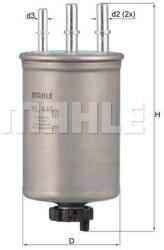 MAHLE filtru combustibil MAHLE KL 446 (KL 446) - automobilus