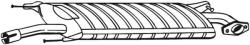 BOSAL Toba esapamet intermediara BOSAL 279-437 (279-437) - automobilus