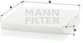 Mann-filter Filtru, aer habitaclu MANN-FILTER CU 2132 (CU 2132)