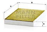 Mann-filter Filtru, aer habitaclu MANN-FILTER FreciousPlus FP 2742 (FP 2742)