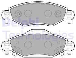 DELPHI set placute frana, frana disc DELPHI LP1840 - automobilus