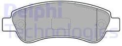 DELPHI set placute frana, frana disc DELPHI LP1994 - automobilus