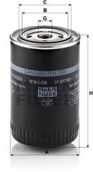 Mann-filter Filtru ulei MANN-FILTER W 940/50 (W 940/50) - automobilus