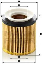 Mann-filter Filtru ulei MANN-FILTER HU 8002 y (HU 8002 y) - automobilus