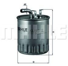 MAHLE filtru combustibil MAHLE KL 100/2 (KL 100/2) - automobilus