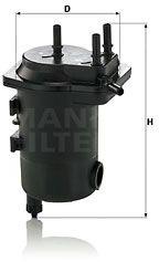 Mann-filter filtru combustibil MANN-FILTER WK 939/17 x (WK 939/17 x) - automobilus