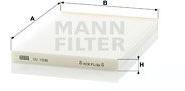 Mann-filter Filtru, aer habitaclu MANN-FILTER CU 1936 (CU 1936)
