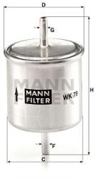 Mann-filter filtru combustibil MANN-FILTER WK 79 (WK 79) - automobilus