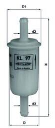 MAHLE filtru combustibil MAHLE KL 97 OF (KL 97 OF) - automobilus