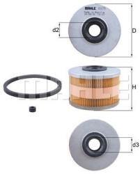 MAHLE filtru combustibil MAHLE KX 79D (KX 79D) - automobilus