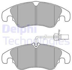DELPHI set placute frana, frana disc DELPHI LP3152 (LP3152)