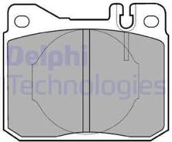 DELPHI set placute frana, frana disc DELPHI LP221 (LP221)