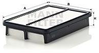 Mann-filter Filtru aer MANN-FILTER C 2631 (C 2631) - automobilus