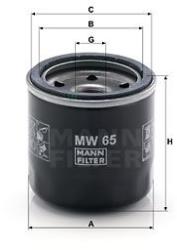 Mann-filter Filtru ulei MANN-FILTER MW 65 - automobilus