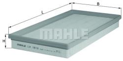 MAHLE Filtru aer MAHLE LX 1818 (LX 1818) - automobilus