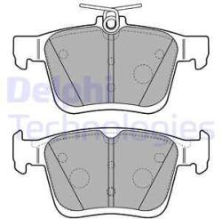 DELPHI set placute frana, frana disc DELPHI LP2490 (LP2490)