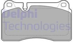 DELPHI set placute frana, frana disc DELPHI LP2012 (LP2012)