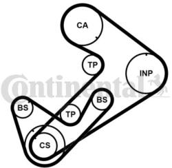 Continental Ctam Set curea de distributie CONTINENTAL CTAM CT921K3PRO - automobilus