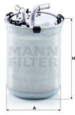 Mann-filter filtru combustibil MANN-FILTER WK 823/2 - automobilus