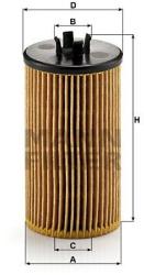 Mann-filter Filtru ulei MANN-FILTER HU 612/2 x (HU 612/2 x) - automobilus
