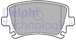 DELPHI set placute frana, frana disc DELPHI LP1824 (LP1824)