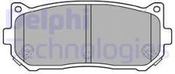 DELPHI set placute frana, frana disc DELPHI LP1528 (LP1528)