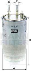 Mann-filter filtru combustibil MANN-FILTER WK 9053 z (WK 9053 z) - automobilus