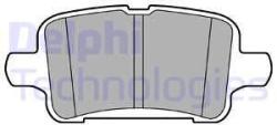 DELPHI set placute frana, frana disc DELPHI LP3218 (LP3218)