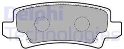 DELPHI set placute frana, frana disc DELPHI LP1864 (LP1864)