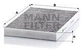 Mann-filter Filtru, aer habitaclu MANN-FILTER CUK 3037 (CUK 3037)