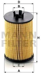 Mann-filter Filtru ulei MANN-FILTER HU 612/1 x (HU 612/1 x) - automobilus