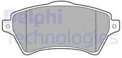 DELPHI set placute frana, frana disc DELPHI LP1652 (LP1652)