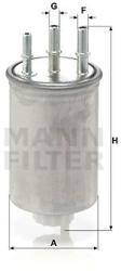 Mann-filter filtru combustibil MANN-FILTER WK 829/6 (WK 829/6) - automobilus