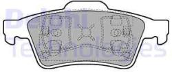 DELPHI set placute frana, frana disc DELPHI LP1701 (LP1701)