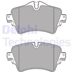 DELPHI set placute frana, frana disc DELPHI LP2717 (LP2717)