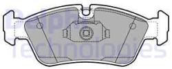 DELPHI set placute frana, frana disc DELPHI LP1421 (LP1421)