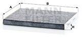 Mann-filter Filtru, aer habitaclu MANN-FILTER CUK 24 004 (CUK 24 004)
